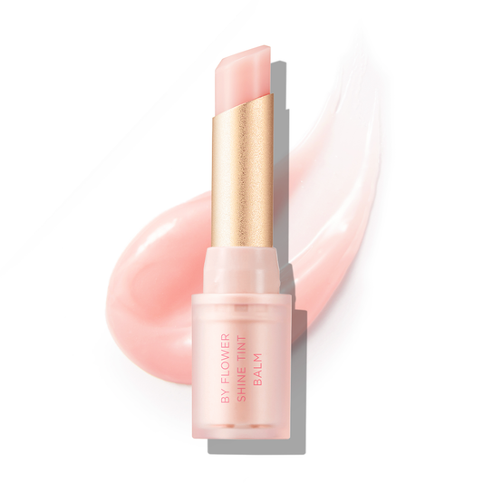 BY FLOWER Shine Tint Balm 01 Pure Pink