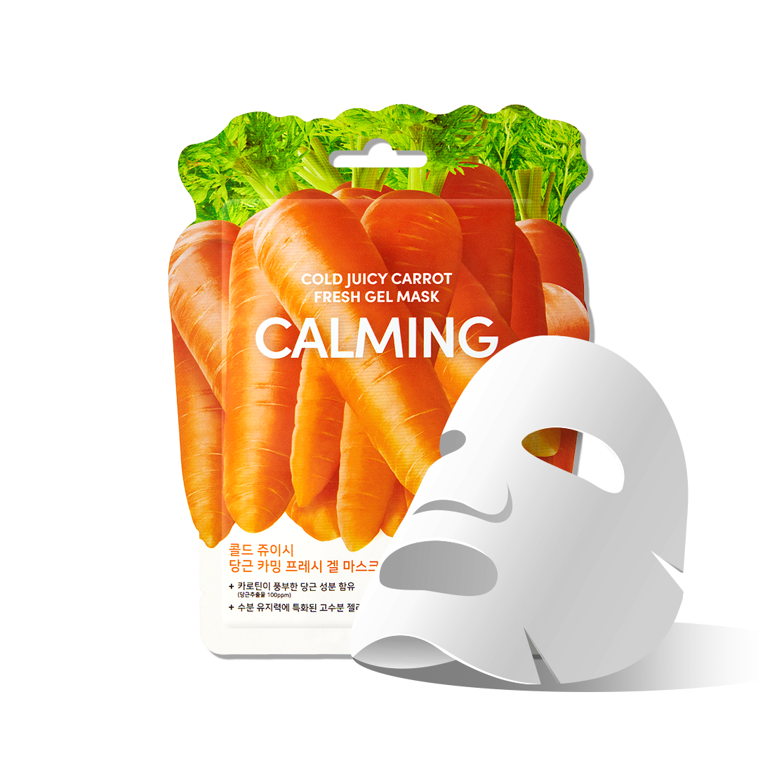 COLD JUICY Carrot Calming Fresh Gel Mask