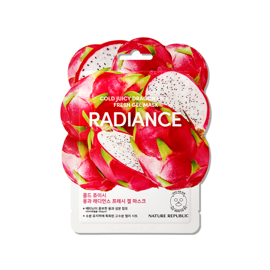 COLD JUICY Dragon Fruit Radiance Fresh Gel Mask