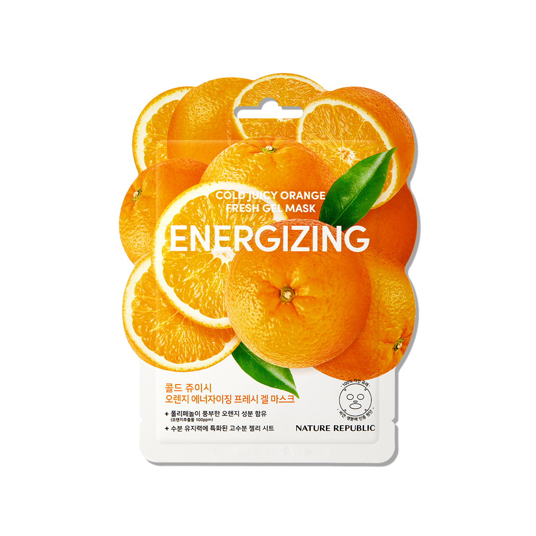 COLD JUICY Orange Energizing Fresh Gel Mask – NATURE REPUBLIC