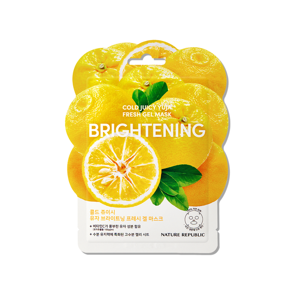 COLD JUICY Yuja Brightening Fresh Gel Mask – NATURE REPUBLIC