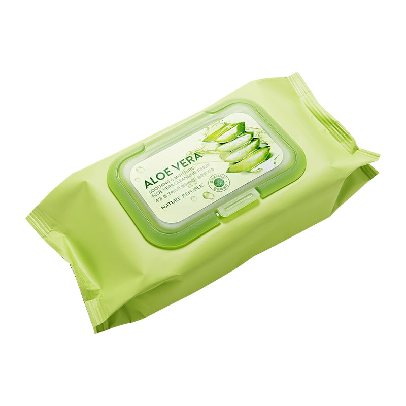 SOOTHING & MOISTURE Aloe Vera Cleansing Tissue