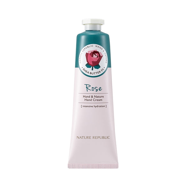 HAND & NATURE Rose Hand Cream – NATURE REPUBLIC